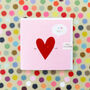 Heart Greetings Card, thumbnail 5 of 5