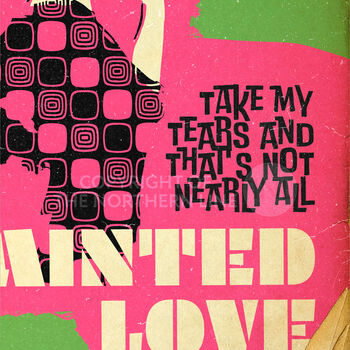 Tainted Love Music Poster Print, 3 of 4