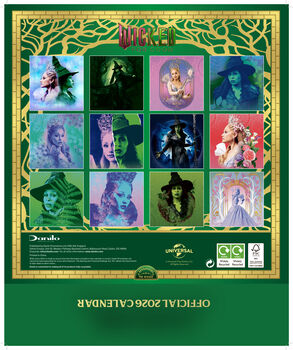 Official Wicked Movie 2026 Personalised Calendar, 5 of 5
