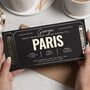 Paris Gift Voucher Gold Foil Holiday Reveal, thumbnail 1 of 9