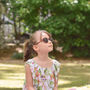 Children's Heart Shaped Ecological Sunglasses, thumbnail 2 of 6