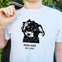 Personalised Dog Dad T Shirt, thumbnail 2 of 8