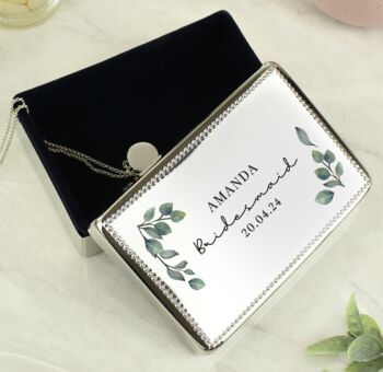 Personalised Botanical Jewellery Box, 2 of 6