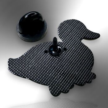 Mallard Duck Animal Enamel Pin Badge, 6 of 8