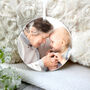 Your Favourite Photo Ceramic Disc Hanging Decoration Bauble + Gift Box, thumbnail 3 of 6