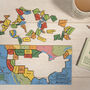 States Of America Wooden Jigsaw Puzzle, thumbnail 2 of 9