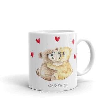 Personalised Bear Hug Mug, 3 of 5