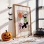 Squad Ghouls Halloween Art Print, thumbnail 8 of 12