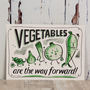 Vegetables Are The Way Forward Print, thumbnail 1 of 2
