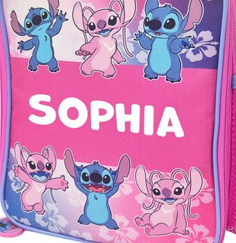 Disney Lilo And Stitch Kids Lunch Bag Personalised, 4 of 6