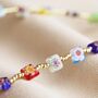 Millefiori Heart Bead Necklace, thumbnail 4 of 8