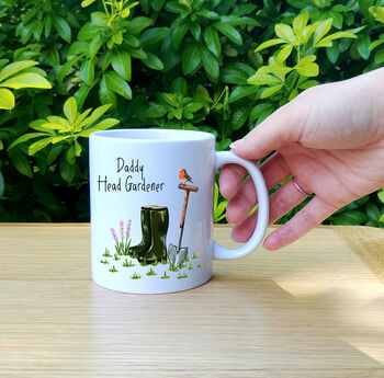 Personalised Head Gardener Mug, 4 of 5
