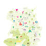 Personalised Shropshire Map: Add Favourite Places, thumbnail 3 of 3