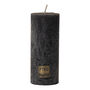 Charcoal Black Pillar Candle, thumbnail 3 of 4