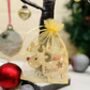 Personalised Reindeer With Star Christmas Decoration, thumbnail 6 of 6