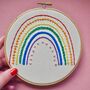 Embroidery Kit Rainbow, thumbnail 1 of 5