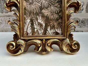Dark Gold Baroque Rococco Photo Picture Frame 6x4 Ornate Vintage Design, 8 of 8
