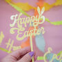 Hoppy Easter Cake Topper With Bunny Ears, thumbnail 4 of 7
