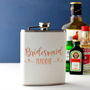 Personalised Bridal Party Hip Flask, thumbnail 1 of 3