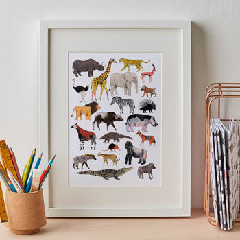 African Animals Print, 3 of 5