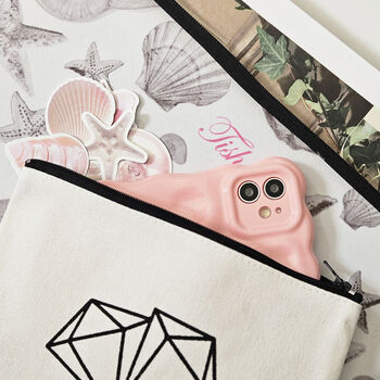 Personalised Seashell Print Laptop Case, 9 of 10
