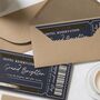 Personalised Hotel Reservation Gift Voucher Gold Foil, thumbnail 7 of 9