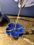 Blue Kintsugi Incense Holder, thumbnail 1 of 4