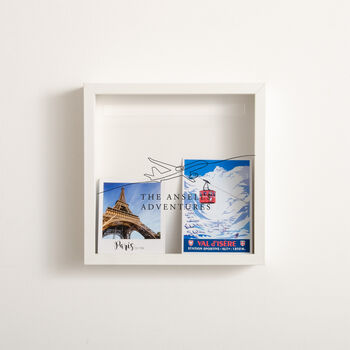 Personalised Travel Memory Frame Plane, 10 of 11