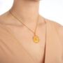 Moonstone Compass Necklace, thumbnail 1 of 7