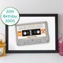 20th Birthday Print Birth Date Songs Gift 2005, thumbnail 11 of 12