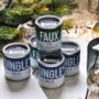'Gingle Bells' Gin And Tonic Scented Candle, thumbnail 5 of 5
