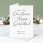 Star First Christmas As My Nana And Grandad Card, thumbnail 1 of 3
