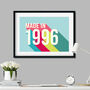 Personalised 30th Birthday Year Print, thumbnail 5 of 7