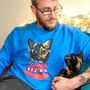 Christmas Cat Jumper Personalised For Cat Lovers, thumbnail 1 of 12