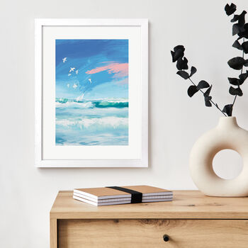 Diving Gannets Print By Gill Wild, 2 of 8