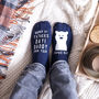 Personalised 1st Father's Day Bear Socks, thumbnail 1 of 5
