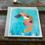 Platypus Presents Gold Foil Greeting Card, thumbnail 2 of 3