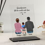Personalised Grandparents Acrylic Keepsake Plaque, thumbnail 1 of 10