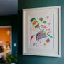 Mexican Tacos Art Print Series, thumbnail 1 of 7