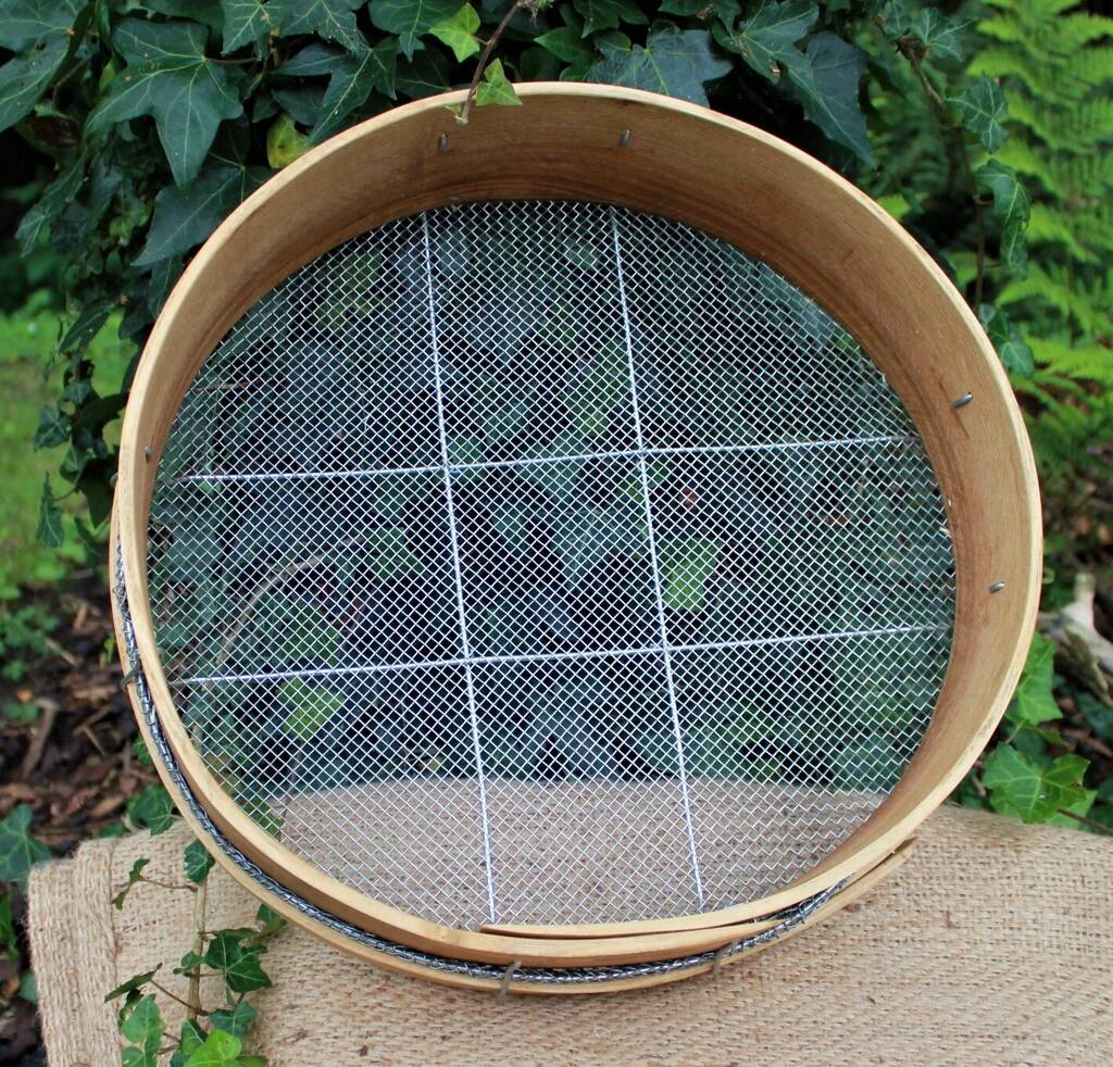 Heritage Wooden Garden Compost Sieve By The Cottage Gardener
