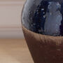 Caro Midnight Blue Large Vase With Handle, thumbnail 6 of 6
