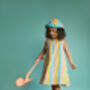 Wavy Stripe Swing Dress, thumbnail 3 of 8
