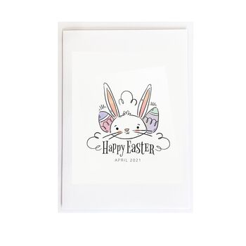 Happy Easter Bunny Card, 3 of 6
