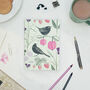 Fruits And Birds Thick A5 Notebook, thumbnail 2 of 3