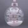 Personalised Snowflake Christmas Tree Bauble, thumbnail 3 of 4