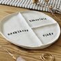Personalised Clay Trinket Dish, Jewellery Storage Organiser Stand, thumbnail 2 of 2