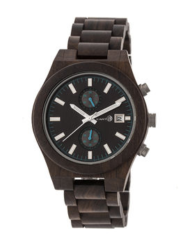 Earth Wood Castillo Bracelet Watch W/Date, 3 of 5