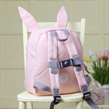 Personalised Trixie Rabbit Backpack For Nursery, School, Holiday, 8 of 12