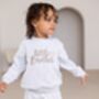 Embroidered Big/Little Sibling Sweatshirts With Heart Design Brother And Sister Available, thumbnail 8 of 11