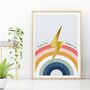 The Greater Your Storm The Brighter Your Rainbow Print, thumbnail 6 of 9